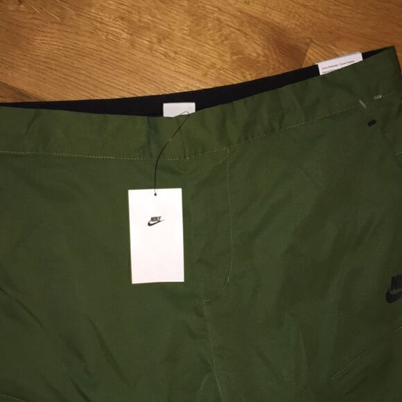NWT $120 Nike cargo jogger casual pants w/pockets army green size L 36 regular - Picture 4 of 11